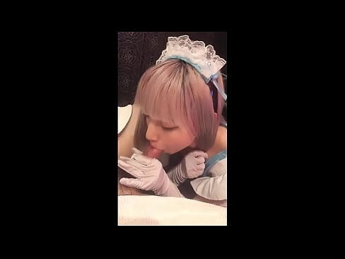 ❤️ Japanese Idol [mayuka], franskur vinnukonubúningur, 1. hluti, blástur og hristur af sér með húðkrem ❌ Harð klám hjá okkur is.marketapp.top ❤
